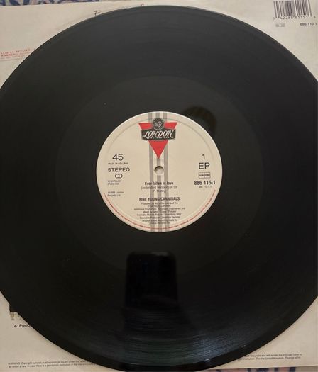 Fine Young Cannibals Ever Fallen In Love 1986 12 Vinyl Sample/Promo Copy