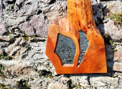wooden mirror