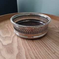 Silver Plated Wine Coaster