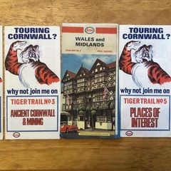 Vintage Esso UK Map & Travel Guides