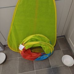 play tent and tunnel