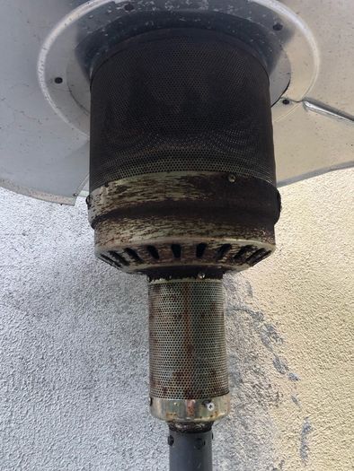 Outdoor gas heater