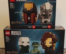 Lego Harry Potter Brickheadz bundle