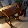 Extending Mid Century Teak Coffee Table with Two Nesting Tables (like G Plan) Image 7