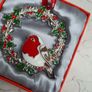 NEWGRANGE Christmas Hanging Robin  Decoration Image 9