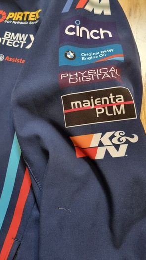 BTCC BMW jacket and polo shirt