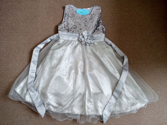 New Girls Flower Bridesmaid Party Princess Prom Wedding Christening Christmas Dress sz 5-6yrs