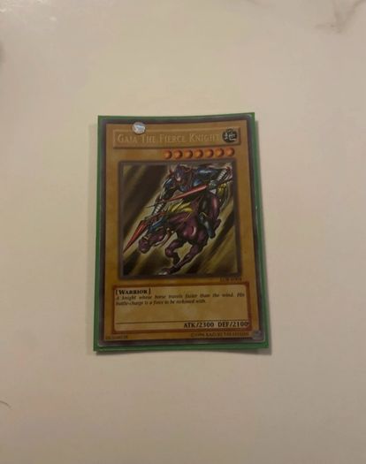 Yugioh card Gaia The Fierce Knight
