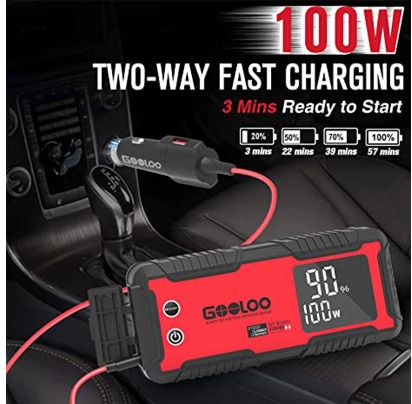 BRAND NEW 12V Car Jump Starter 4000A Car Battery Starter 26800mAh Portable Power Bank Booster Auto Starting Device Emergency Start