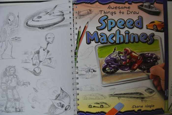 Awesome Things To Draw - Eight Books In One.