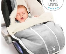 Wallaboo Footmuff Newborn - Grey
