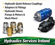 Hydraulic Parts & Hoses Fast Supply Across Ireland