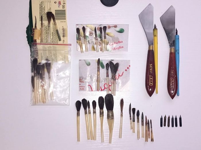 Porcelain And China Painting Supplies Complete Artist's Collection