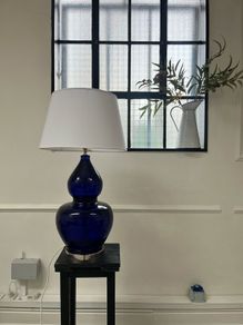 XL Beautiful glass table lamp