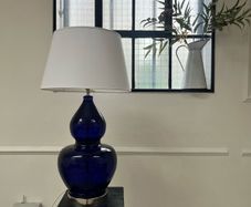 XL Beautiful glass table lamp