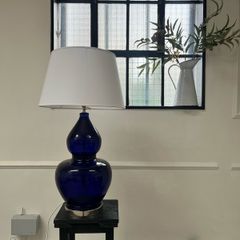 XL Beautiful glass table lamp