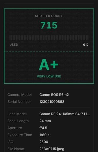 Canon R6 mk2