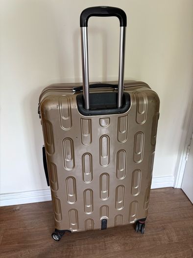 Large hard shell suitcase