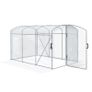 Tunnel Greenhouse, Walk-In, Transparent Sheet, Galvanized Steel Frame, 3 x 2 x 2m Image 5