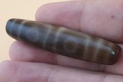 Vintage Himalayan Tibetan 4 Eyes Agate Dzi Bead Amulet