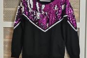 Reversible Sequins Sweatshirt XS