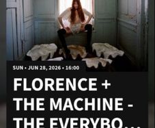 Florence 2 Front Standing Tickets SOLD OUT
