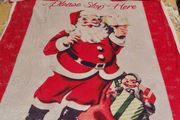 Catherine Lansfield Christmas Sherpa Throw And 2 Cushion Covers