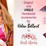 Handmade designer accessories, scarves, bracelets, clutch bags Image 2
