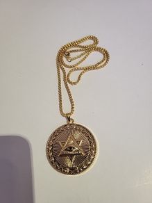 All seeing eye pendant