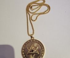 All seeing eye pendant