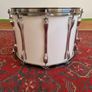 Vintage Ludwig 14 x 10 Parade Marching Snare Drum 10-Lug White No. 1162 Image 10