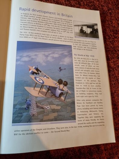 The History of Powered Flight stamp book