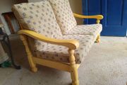2 seater Comfortable Wooden Sofa