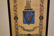 Antique Irish Framed Art Print