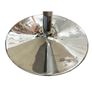 Vintage Mid Century Modern Space Age Italian chrome base dining table. 200x120x77.5cm Image 2