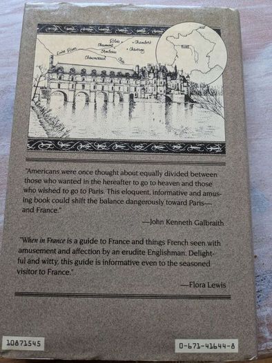 When in France Christopher Sinclair-stevenson & The French by Theodore Zeldin