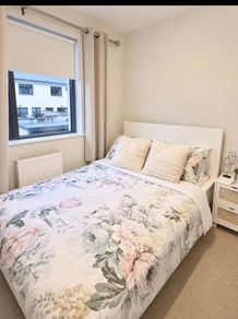 ikea double bed + mattress