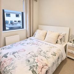 ikea double bed + mattress