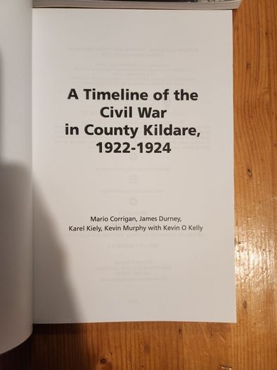 KILDARE HISTORY RELATED BOOKS X 4. 3 large volume paperback plus 1 paperback all in very good condition. SEE PHOTOS FOR DETAILS.