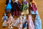 Dolls house dolls victorian style