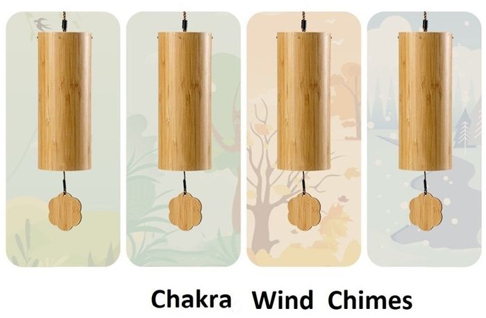 Bamboo Chakra, Relaxing Wind Chimes