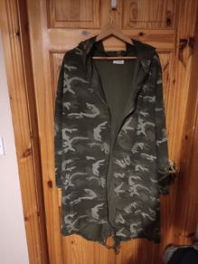 Long coat, cardigan