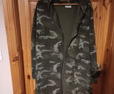 Long coat, cardigan