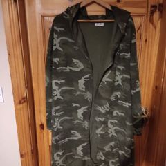 Long coat, cardigan