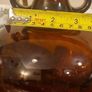 A Large Antique Scottish Amber Glass Demijohn 1920s UGB Image 10