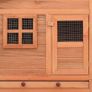 Chicken Coop with Nest Box Solid Fir Wood Image 7