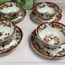 Vintage Masons Ironstone Soup Bowl & Saucer Set Image 10
