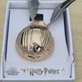 Harry Potter Golden Snitch Pocket Watch Necklace Gold Image 6
