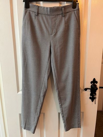 NEW Object Trousers Houndstooth Cigarette Style - Size 38 / UK 10