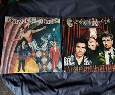 Crowded House 1986 + 88 vinyl albums